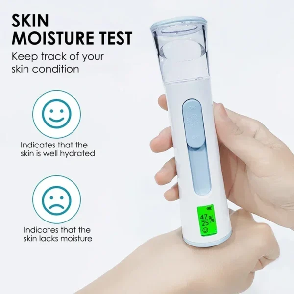 Nano Facial Steamer Mini Portable Humidifier Nano Mister Facial Steamer Beauty Spray Hydrating Apparatus Cold Spray Apparatus - Image 3