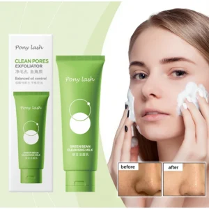 Mung Bean PH Balanced Cleansing Foam Sensitive Skin Weakly Acidic Facial Cleanser Korean Skincare Clearing Exfoliating Cleanser