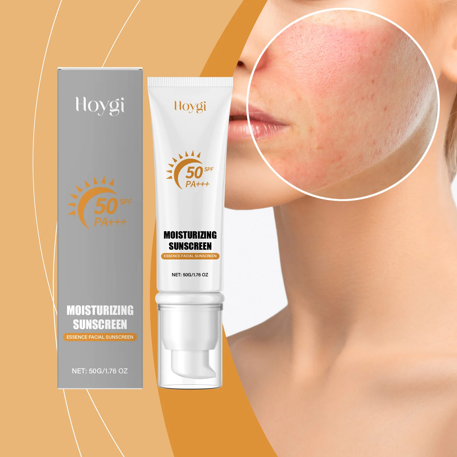 SPF 50 PA++++ Sunscreen Essence – Moisturizing Facial Sunscreen for Daily Use | Lightweight, Non-Greasy, No White Cast - Image 5