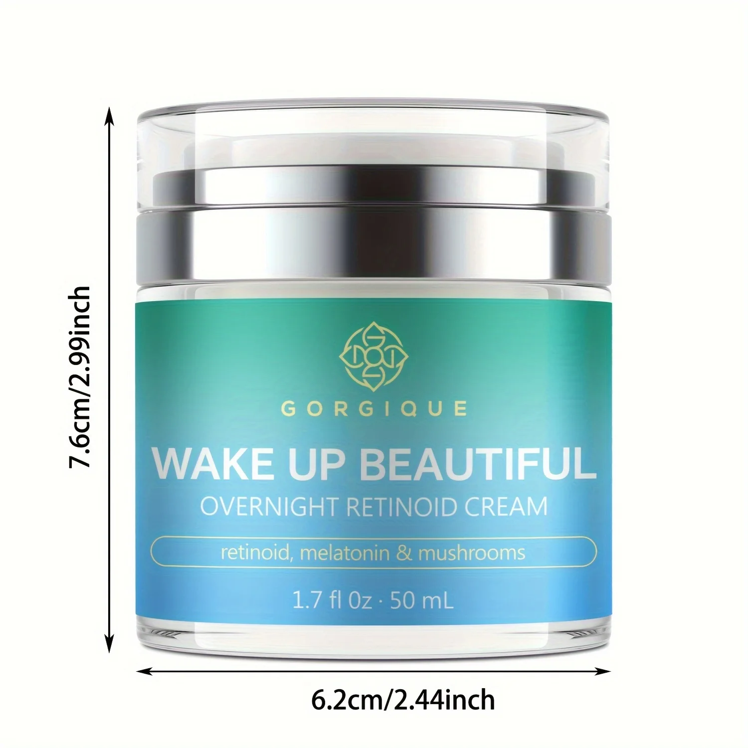 Wake Up Beautiful Overnight Retinoid Night Face Cream Moisturizer for Dry and Aging Skin - Image 5