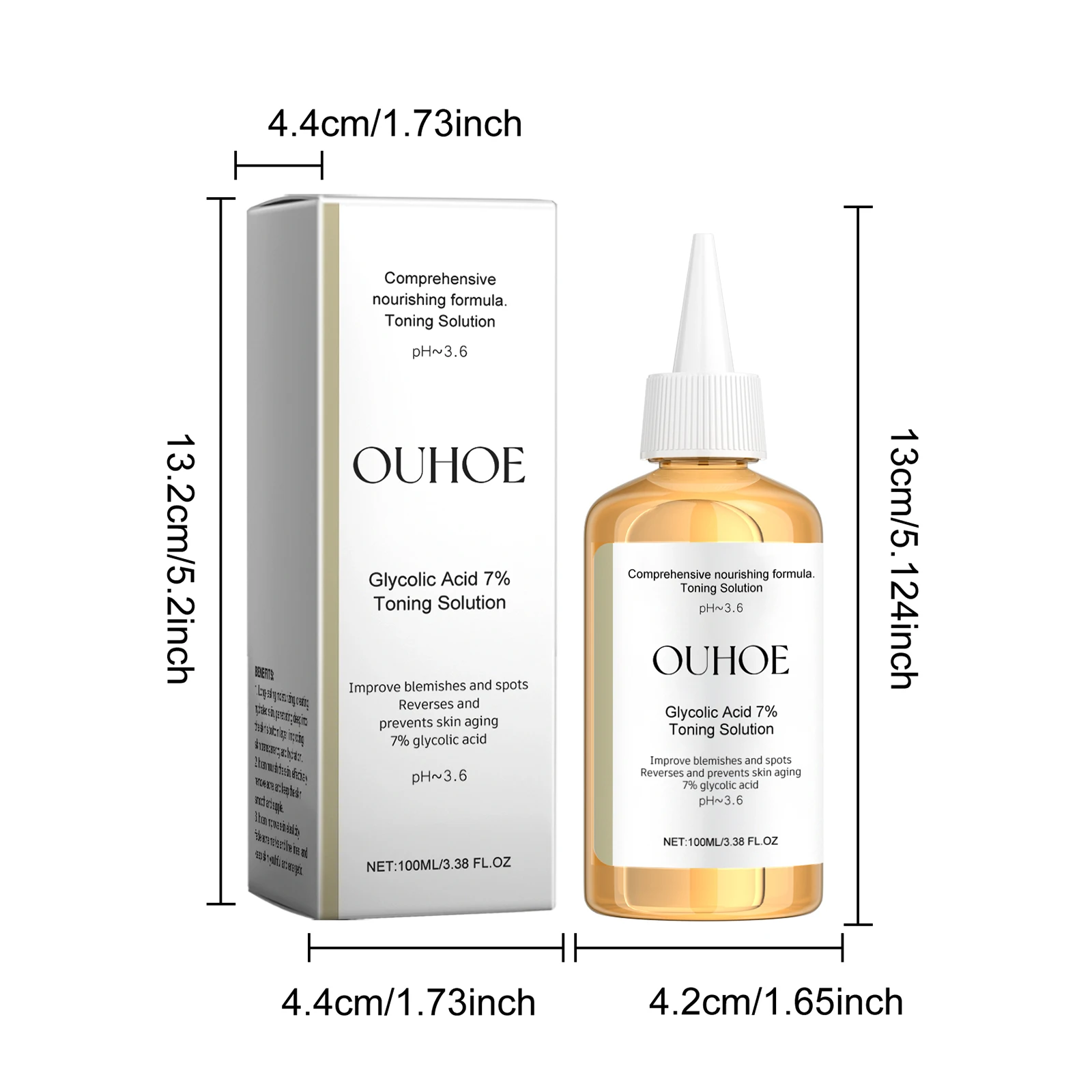 Glycolic Acid 7% Moisturizing Toner Remove Acne Improve Skin Condition Replenish Water Moisturize Skin Tender Skin&Toner Essence - Image 6