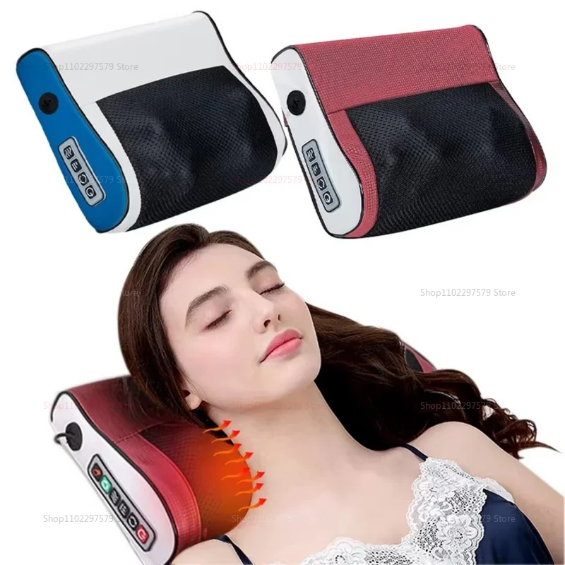 Smart Heating Neck Massager Pillow Multi-Function for Neck Waist Back Shoulder Home Use Massage Cushion Health Massage Machine - Image 5