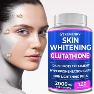 120pcs Skin Whitening Glutathione - Beautiful Skin, Antioxidant Supplement, Healthy Skin Care, Hair, Nails, Immune Support