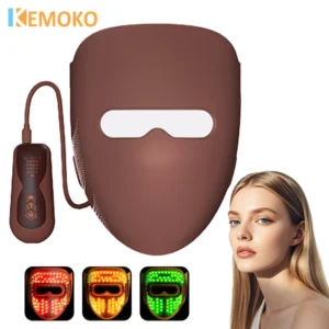 Facial LED Mask 320 LED Red Blue Light Therapy Mask Skin Rejuvenation Anti Acne Wrinkle Face Lifting Firm Face Care Beauty Care