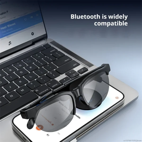 G58 AI Smart Sunglasses Earphones Support Multiple Languages Automatic Voice Translation Glasses for Travel Business Meeting - Image 3