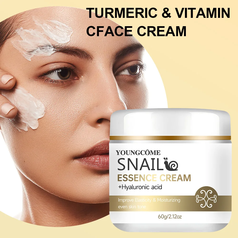Snail essence cream with hyaluronic acid,Retinol Moisturizing Firming Lightening Repairing Smooth Skincare Whitening Creams - Image 5