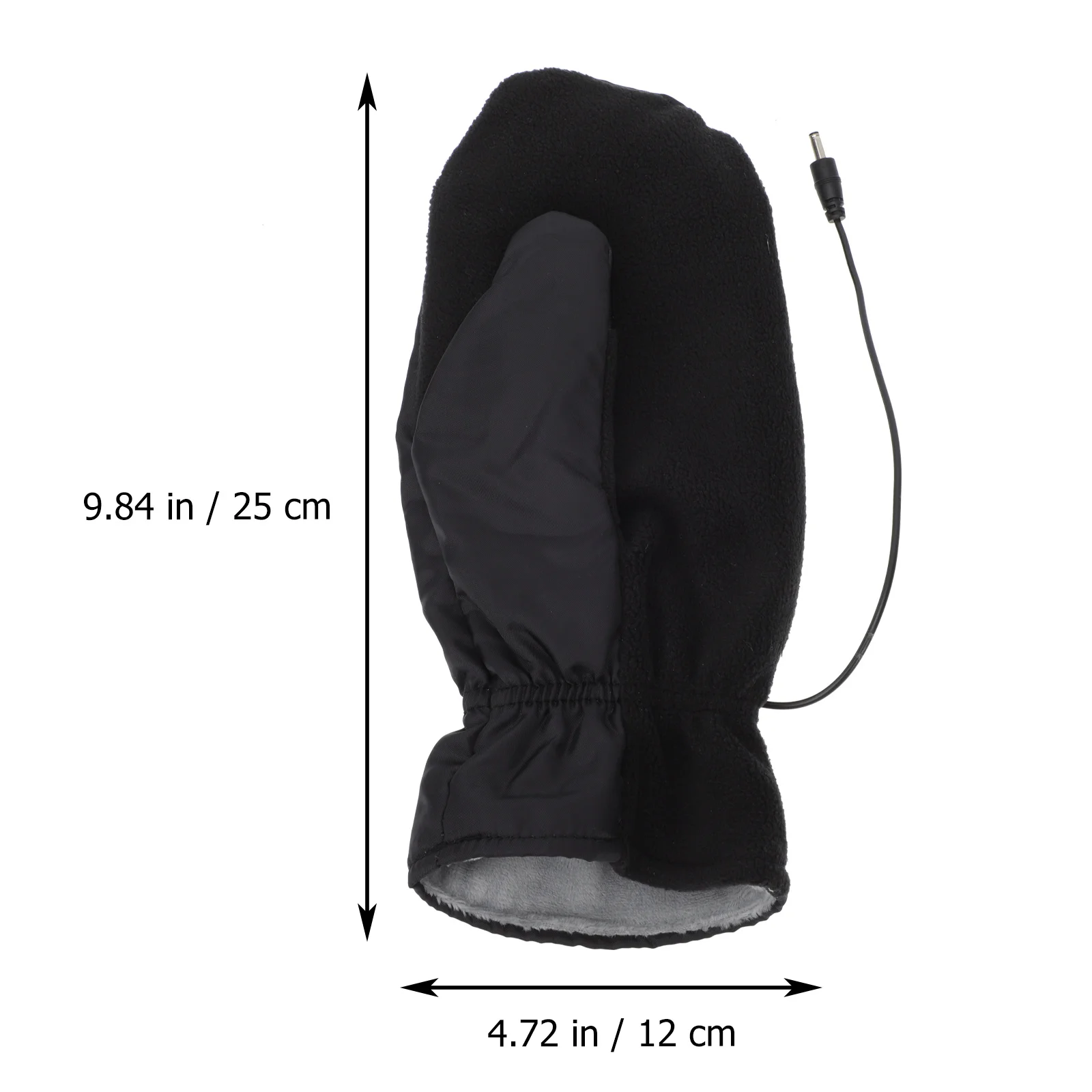 Outdoor Winter Heated Mittens Warm Electric Heated Cycling Skiing Gloves Thermal Motorcycle Glove Windproof Rechargeable USB - Image 2