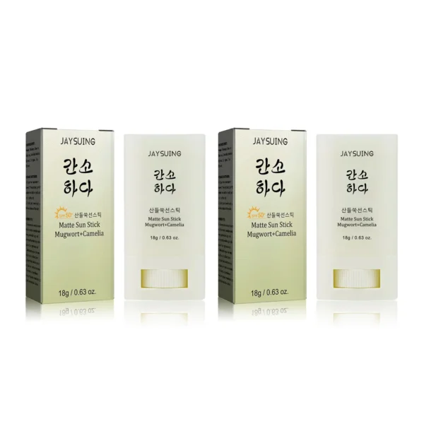 Face Body Sunscreen Matte Sun Stick Spf 50+ Uv Protective Refreshing Hydrating Waterproof Solar Blocker Isolation Sunblock Cream - Image 3