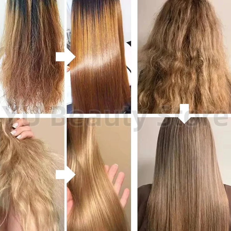 Purple Repair Hair Mask Keratin Deep Nourishing Dry Frizzy Damaged Treatment Collagen Magical 5 Second Soft Shiny Care 200ml - Image 3