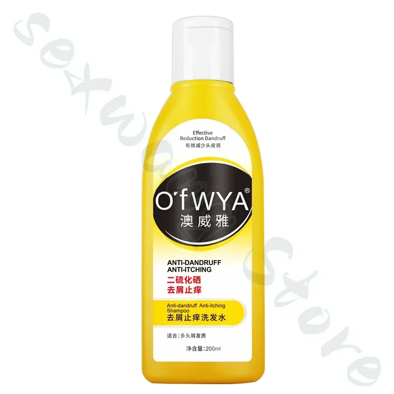 Selenium Sulfide Antipruritic Shampoo Refreshing Oil Control Deep Cleansing to Remove Hair Follicles from Scalp Pimples 200ml - Image 6