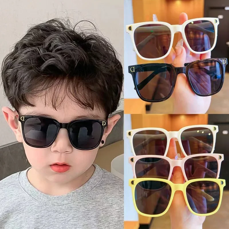 Children's Sunglasses UV Protection Baby Girls Sunglasses Trendy Kids Sunscreen Eyewear Korean Style Female Children's Glasses