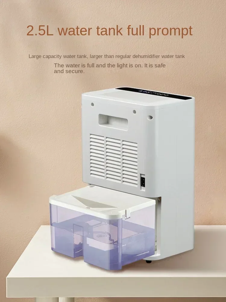 220V Quiet Electric Moisture Absorber, Anti-mold Dehumidifier for Home Basement A C - Image 3