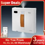 Window Vacuum Robot Cleaner ABIR WD8, Dual Ultrasonic Spray, AI intelligent Wipping, Updated Laser,Smart Home Glass Wall Washing