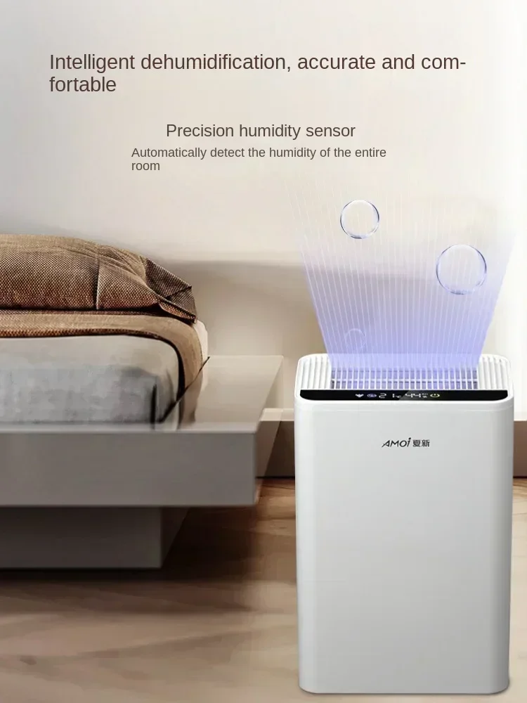 220V Quiet Electric Moisture Absorber, Anti-mold Dehumidifier for Home Basement A C - Image 2