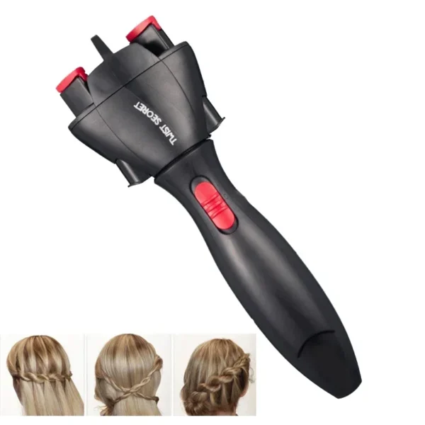 Electric Hair Braider Plait Automatic Twist Braider Styling Braiding Machine Quick Braid Tool Hair Styling Tool Hair Braider - Image 2
