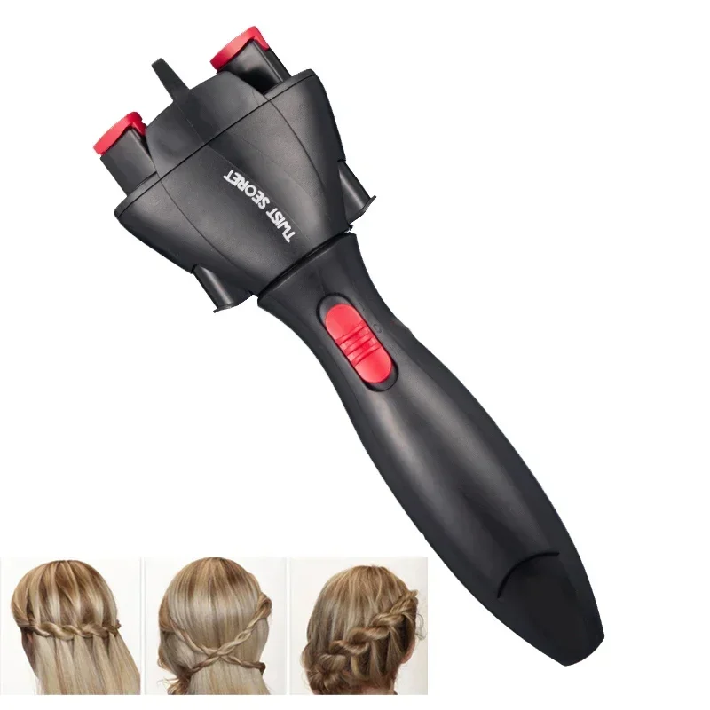Electric Hair Braider Plait Automatic Twist Braider Styling Braiding Machine Quick Braid Tool Hair Styling Tool Hair Braider - Image 2