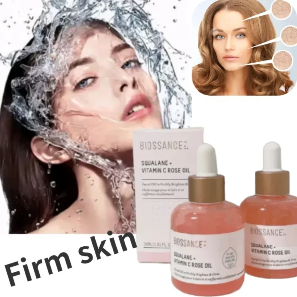 BIOSSANCE Powder Copper Peptide Dogfish Raccoon Rose Essence Oil VC Vitamin Brightening Firming Essence - Image 4