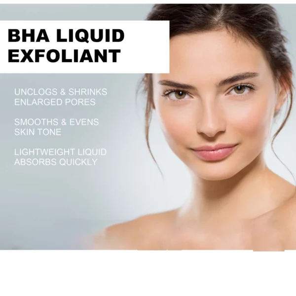 2% BHA Liquid Salicylic Acid Exfoliant Reduces Pimples Dark Spot Corrector Pore Minimizing Smoothing Hydrating Facial Essence - Image 4
