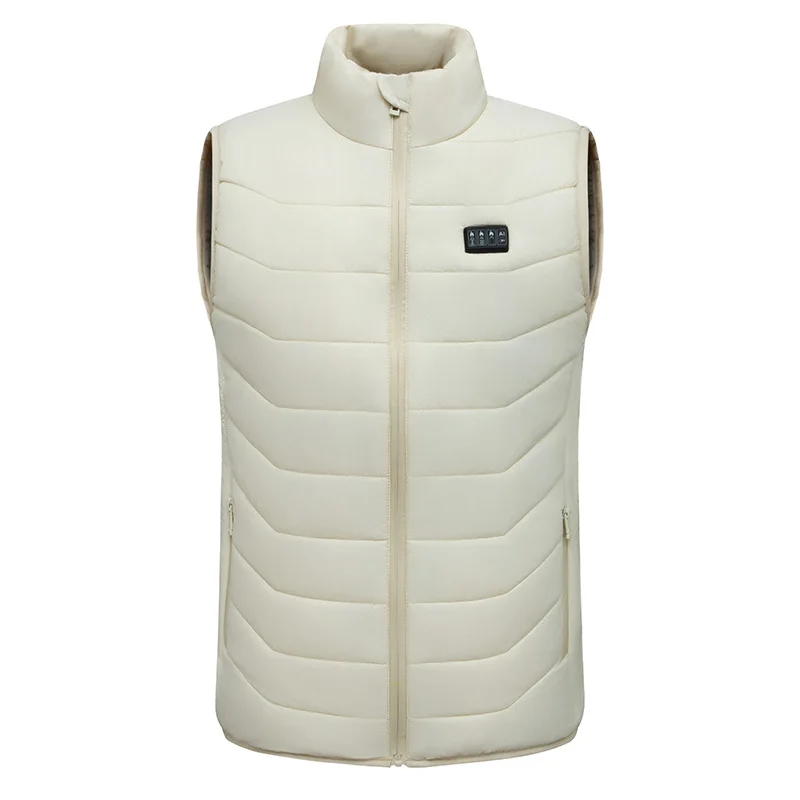 28Areas Intelligent Heating Vest for Men Women USB Smart Electric Sleeveless Jacket Self-heating Clothes Winter Warm Padded Coat - Image 3