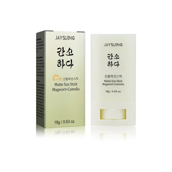 Face Body Sunscreen Matte Sun Stick Spf 50+ Uv Protective Refreshing Hydrating Waterproof Solar Blocker Isolation Sunblock Cream - Image 2