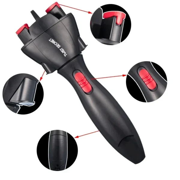 Electric Hair Braider Plait Automatic Twist Braider Styling Braiding Machine Quick Braid Tool Hair Styling Tool Hair Braider - Image 5
