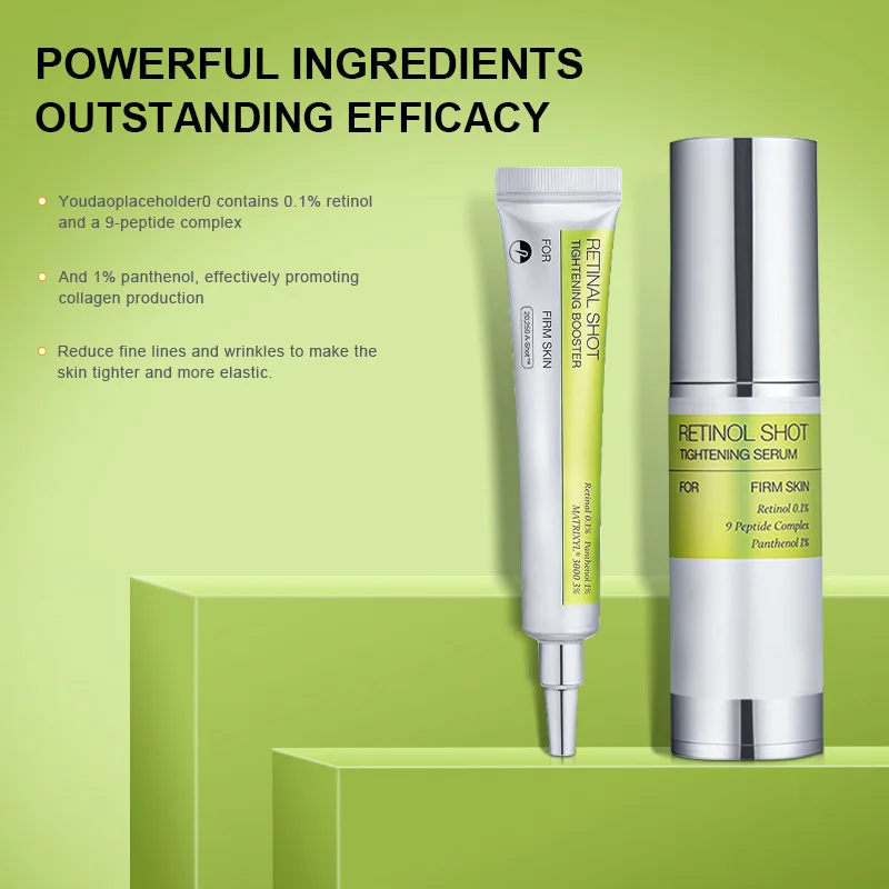 Retinol Shot Tightening Booster For Firming Skin Face Serum Moisturizing Anti Aging Wrinkles Eye Cream Puffiness Skin Care - Image 4
