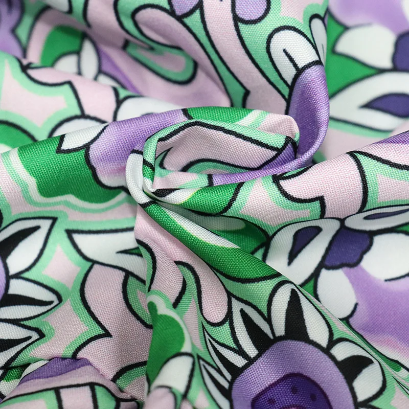 Women's Boho Elegant Long Dress Spring New Fashion Printed V-neck Long Sleeve High Waist Elastic Waist Dresses For Women Gress - Image 6