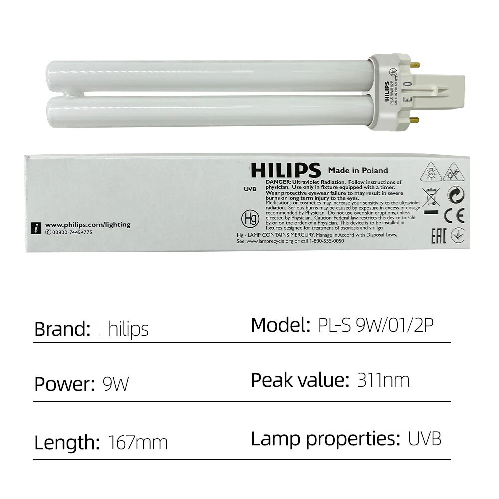 UVB Lamp for Therapy Vitiligo Psoriasis Skin Treatment Light 311nm Narrowband Ultraviolet uv Phototherapy Instrument - Image 4