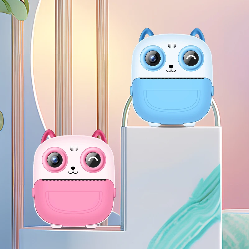 Children Digital Camera Instant Print for Kids Thermal Print Camera Instant Photo Printing Camera Video Toys+32G Memory Card - Image 4