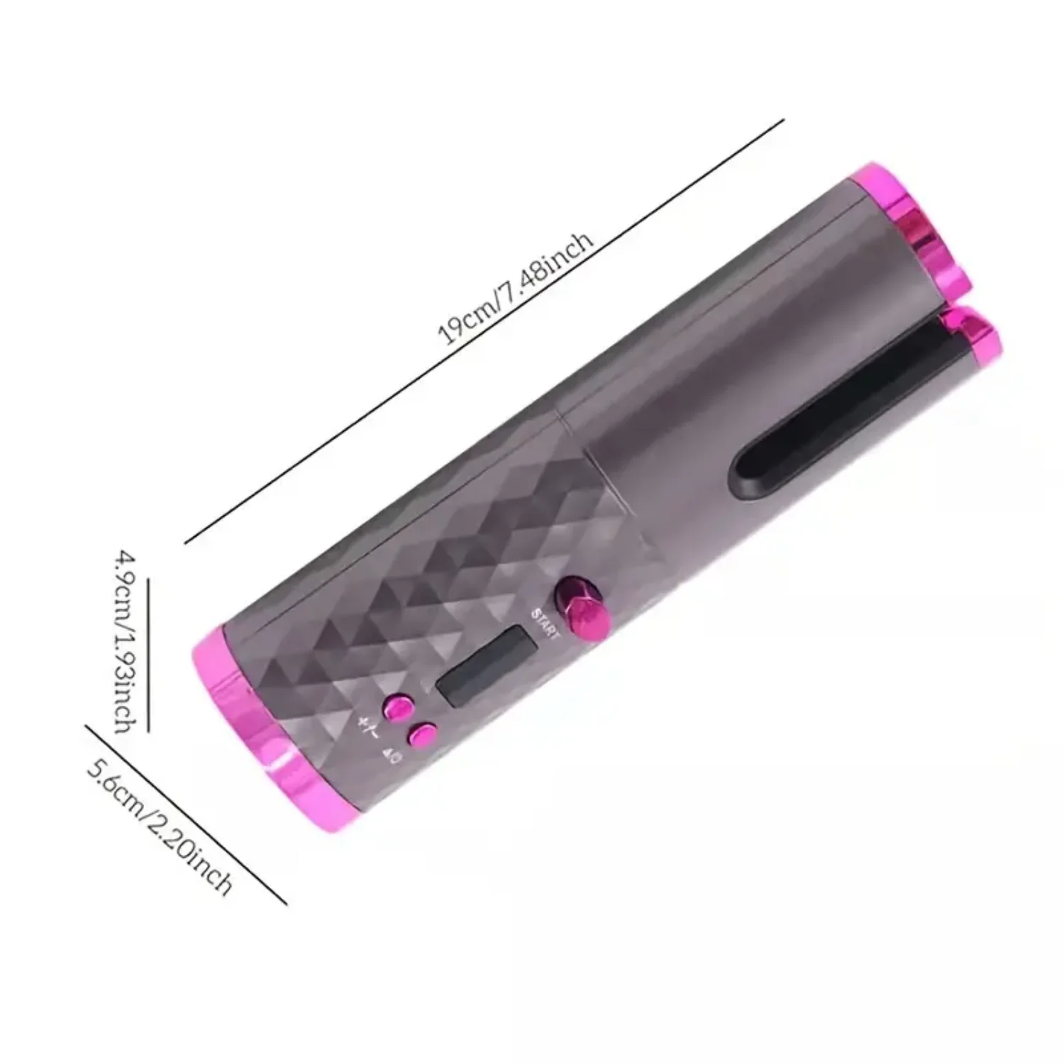 Rechargeable Automatic Hair Curler Portable LCD Display Ceramic Curler-Supplies for Hairdressing - Image 5