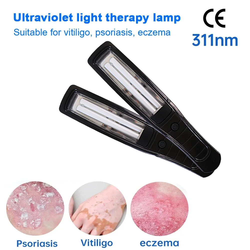 UVB Lamp for Therapy Vitiligo Psoriasis Skin Treatment Light 311nm Narrowband Ultraviolet uv Phototherapy Instrument