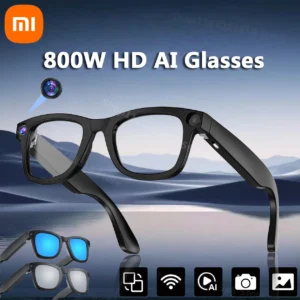 Xiaomi 800W Pixel Intelligent Glasses G300 AI HD Shooting Video Recording Voice Call Translation Glasses Photochromic Lens