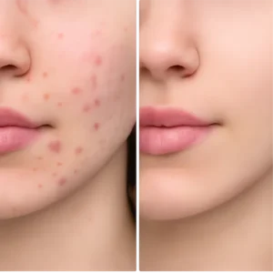 Acne and facial skin
