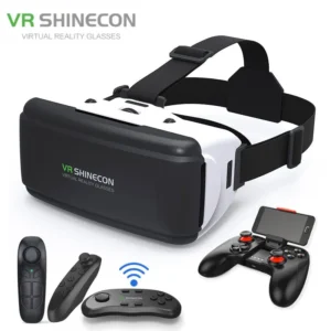 New Virtual reality 3D VR Glasses Shinecon Pro VR Glasses Google Cardboard Headset Virtual Glasses For Smartphone ios Android