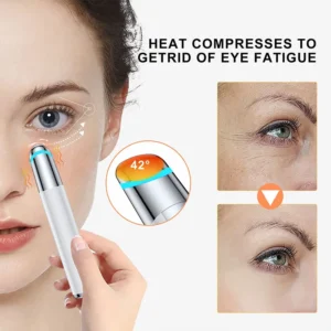 Eye And Lip Beauty Device Eye Massager Remove Eye Bags Dark Circles Red Blue Light Eye Lifting Massage Instrument