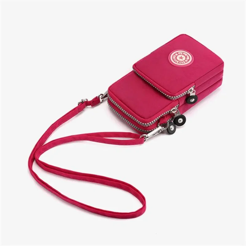 Korean Diagonal Cross Phone Bag for Women's Shoulder Crossbody Bags,Purse Hanging Sports Arm Bag Wallet - Image 6