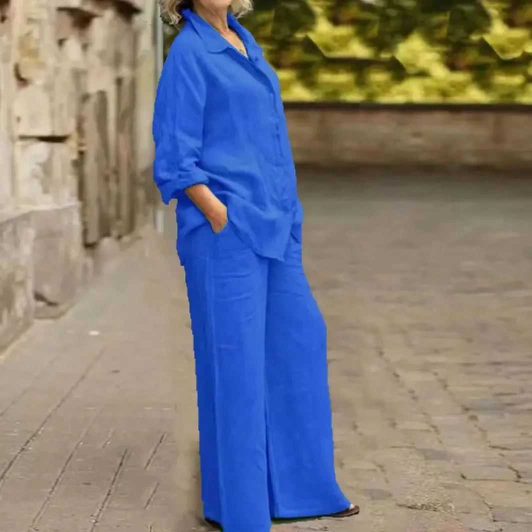 Casual Ladies Shirt Set Hot Sale Of The Season12 Colors New Style Women's Clothing Outfit Combo Fashionable Chinese Brand AE Sto - Image 4