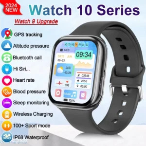 DT 2025 GPS Smart Watch Series 10 For Apple Watch 10 Memory Music Video Bluetooth Call Waterproof NFC Smartwatch For Android IOS