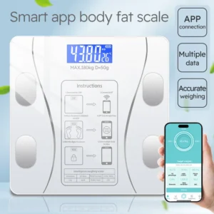 Smart Body Fat Scale for body management and fat loss, smart mode, Bluetooth body fat scale, home weight scale, ultra-precis