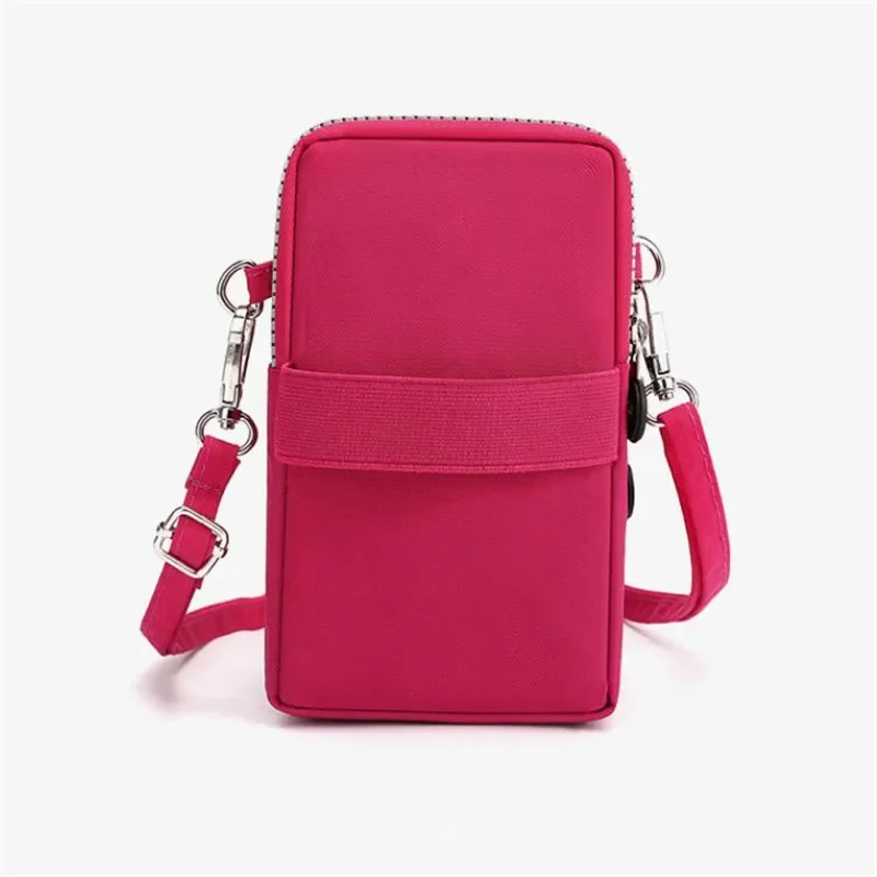 Korean Diagonal Cross Phone Bag for Women's Shoulder Crossbody Bags,Purse Hanging Sports Arm Bag Wallet - Image 2