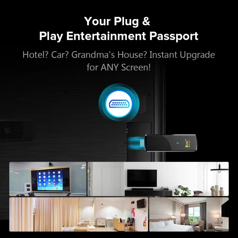 TV98 ATV X9 Smart TV Stick Android14 Allwinner H313 OTA 8GB 128GB Support 8K 4K Media Player 4G 5G Wifi6 HDR10 Voice Remote iptv - Image 5