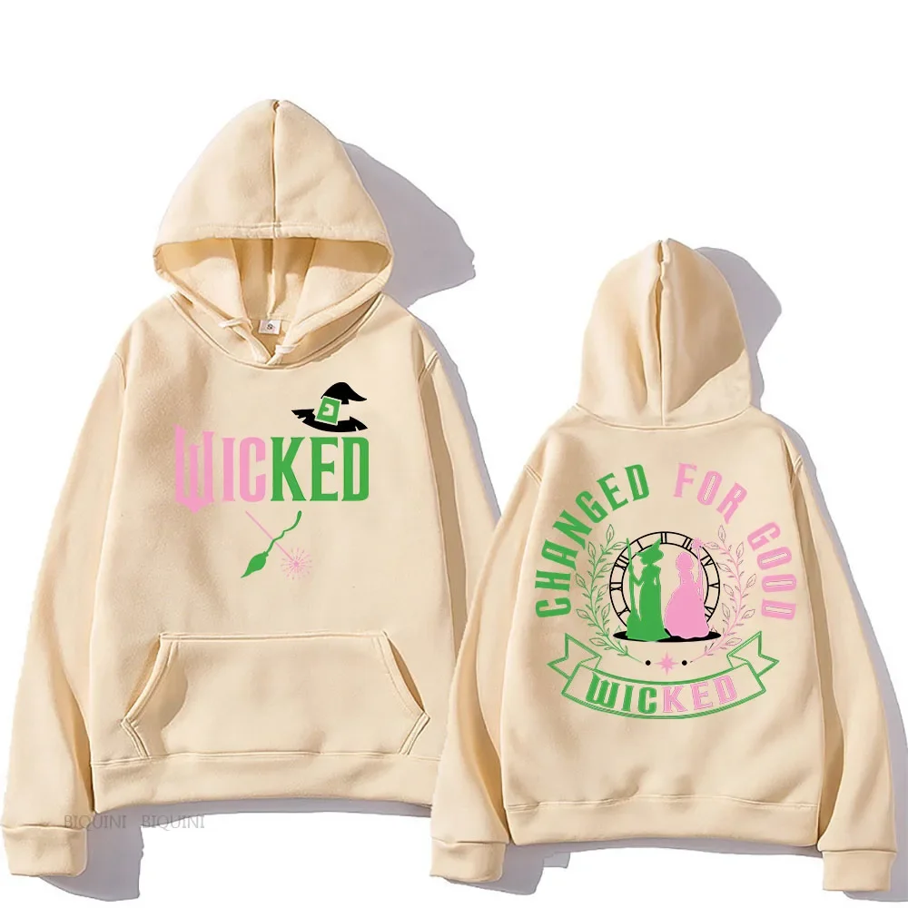 Wicked Hooded for Autumn/Winter Manga Hooded Retro Sweatshirt Funko Pop Comfortable Punk Clothes Sudaderas Casual Pullovers - Image 3