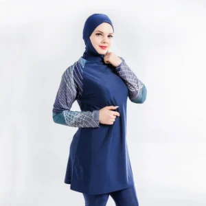 3PCS/Set Plus Size Burkini Muslim Swimwear Swimsuit Women Hijab Swimwear Islamic Swimsuit Bathing Suit Women