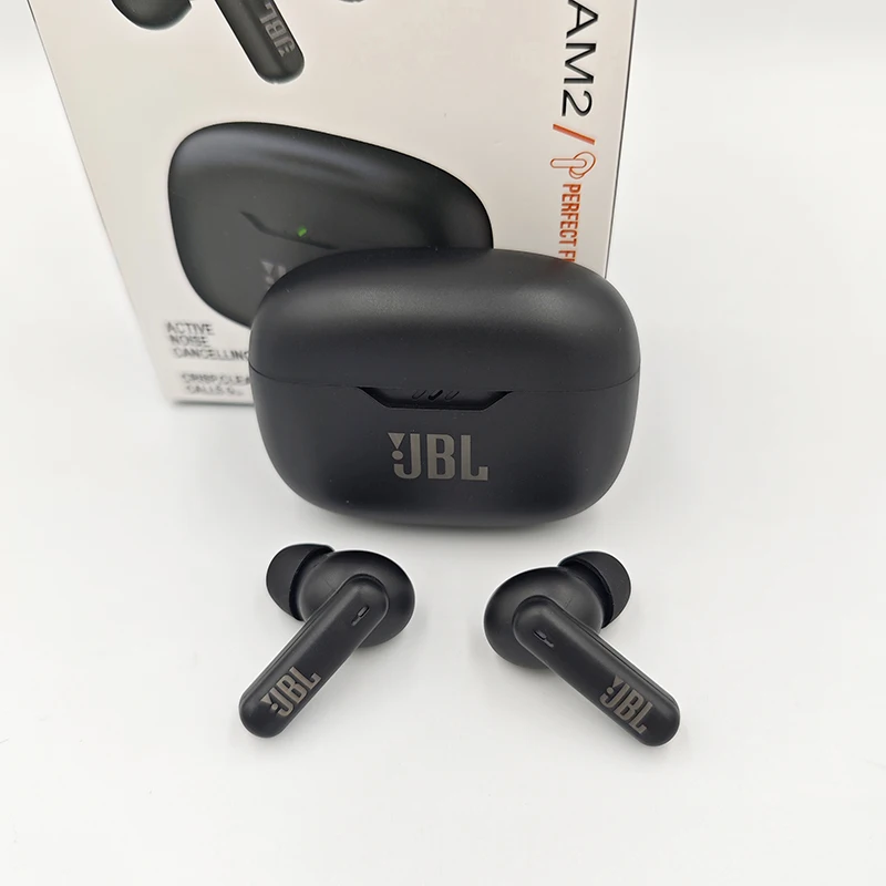JBL Wave Beam2 TWS Wireless Bluetooth Headphones Music Gaming Headset W300 Sports Running Earphone with JBL Wave Beam2