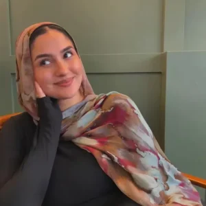 Watercolour Floral Printed Modal Breathable Light Weight Soft Cotton Rayon Viscose Woven Modal Muslim Women Shawl Hijab Scarf