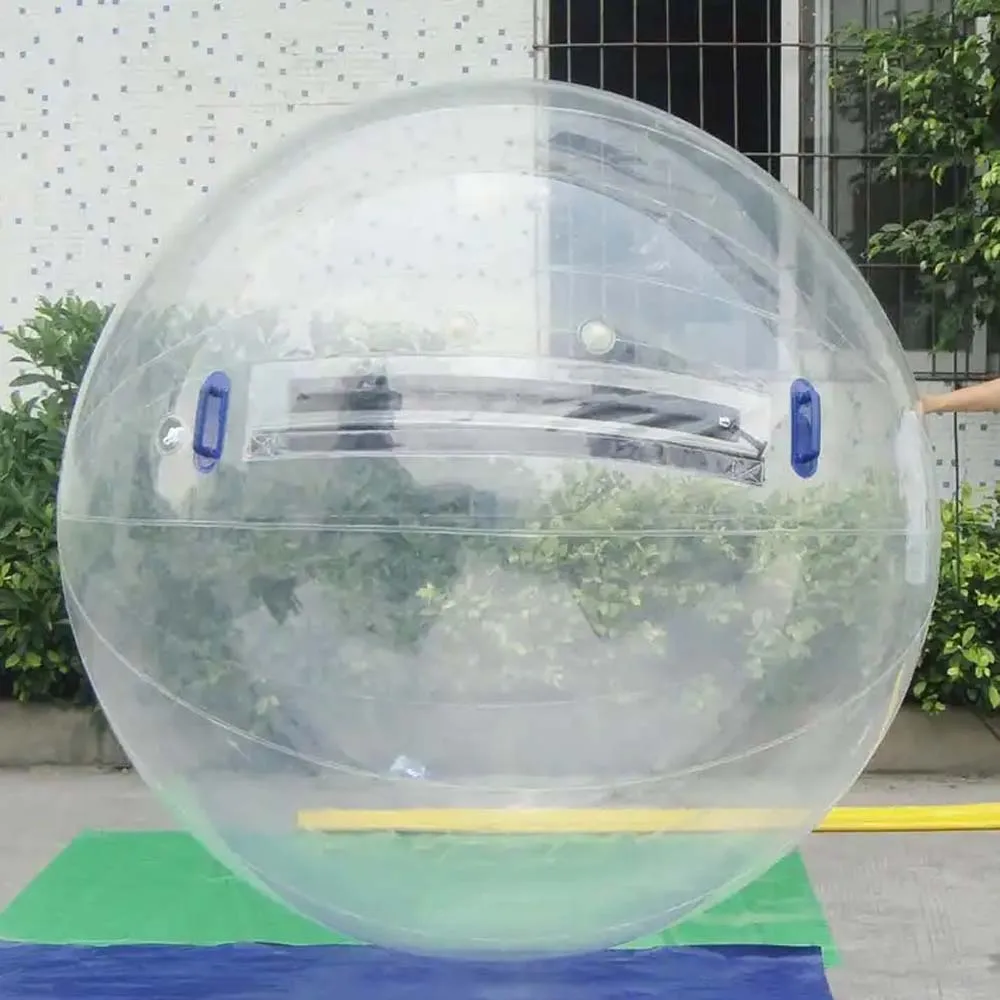 Human Sized 2m PVC Clear Inflatable Water Walking Ball Inflatable Water Zorbing Roller Balls Giant Balloon For Swimming Pool - Image 4