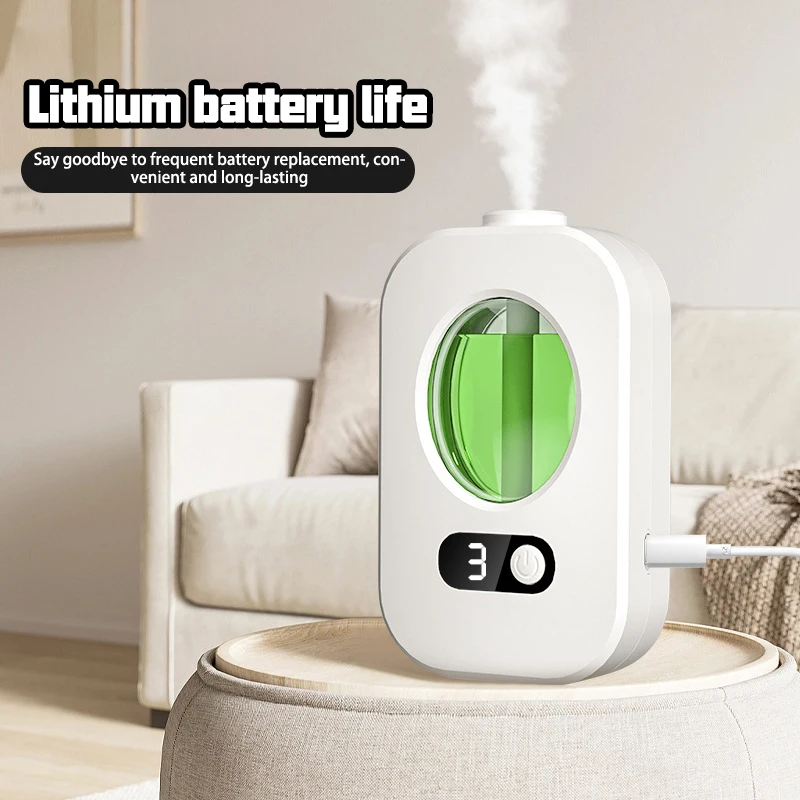 Automatic Diffuser Aromatherapy Machine Air Fragrance Air Freshener Toilet Bathroom Aroma Essential Oil Dispenser Humidifier - Image 5