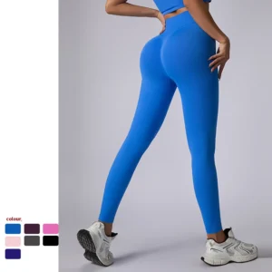 High Waist Gym Legging Seamless Yoga Leggings Push-Up Sport Tights for Women High Elastic Fitness Running Pants Hip Lift Gymwear