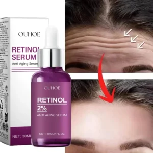 Retinol Remove Wrinkle Face Serum Lift Firming Anti Aging Fade Fine Lines Whitening Brightening Moisturizer Skin Care Cosmetics