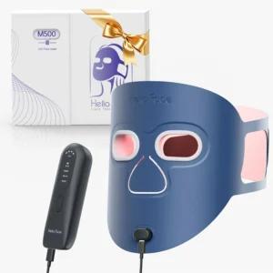 Hello Face 510K Wireless Near-Infrared and Red Light Therapy Facial Mask For Powerful Anti-ageing Professional Ultra-light Mask